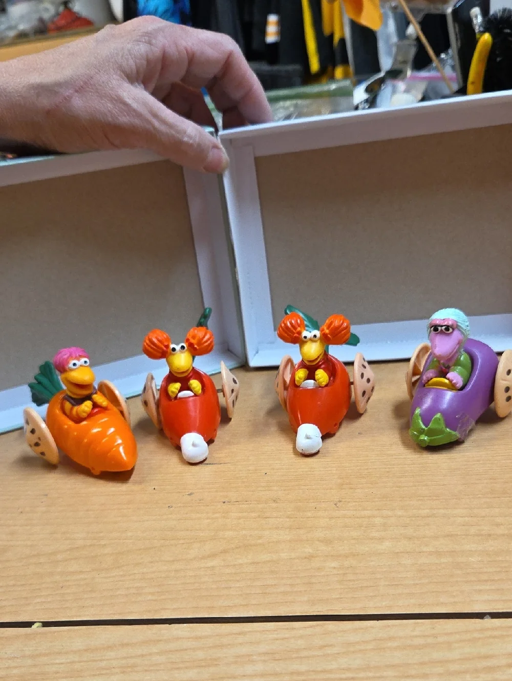 1988 McDonalds Fraggle Rock Happy Meal Toy Lot of 4